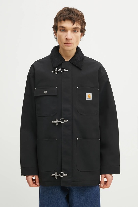 Carhartt WIP kurtka Adair Coat bez kaptura czarny I035969.00EXX