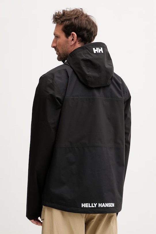 Odzież Helly Hansen kurtka trekkingowa męska ACE RAIN 54534 czarny