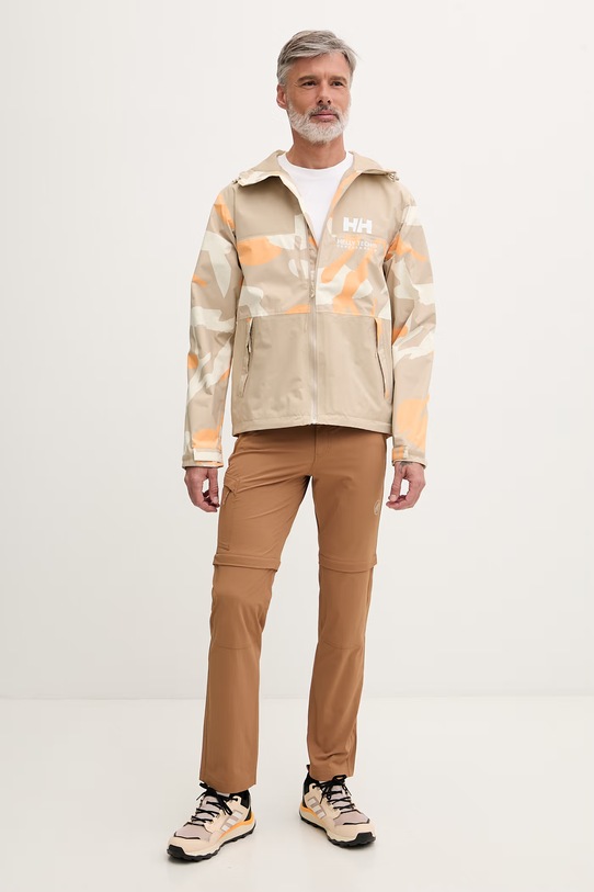 Helly Hansen kurtka trekkingowa męska ACE 54634 beżowy SS26