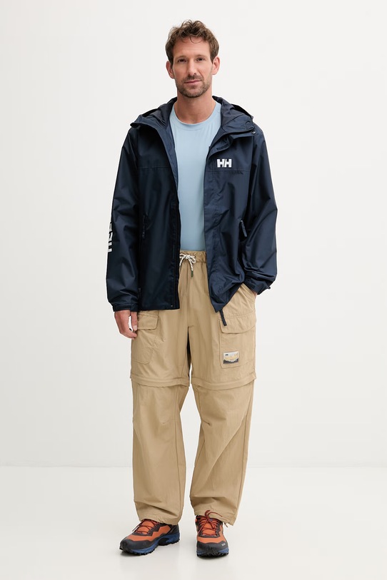 Helly Hansen kurtka trekkingowa męska ERVIK 64032.597 granatowy SS26