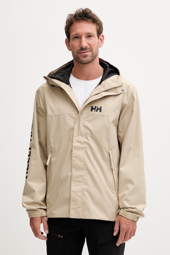 Helly Hansen kurtka trekkingowa męska ERVIK beżowy 64032.078