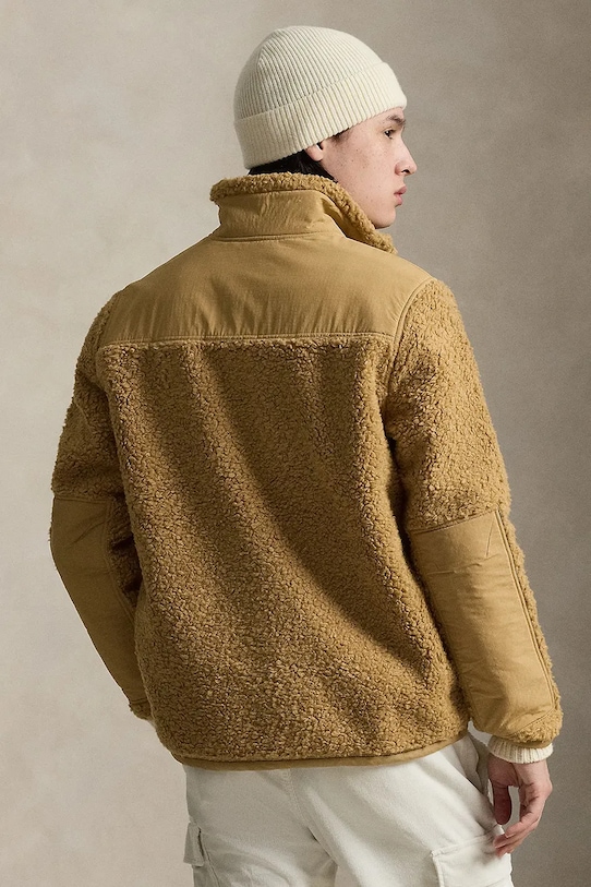 Polo Ralph Lauren kurtka BONDED HI 710981490002 beżowy SS26