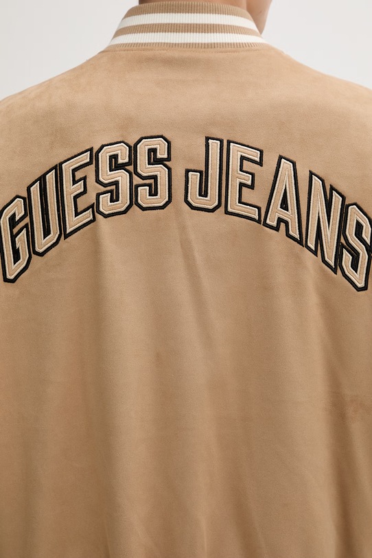 Guess Jeans kurtka bomber M6RL0J.WJ842 beżowy