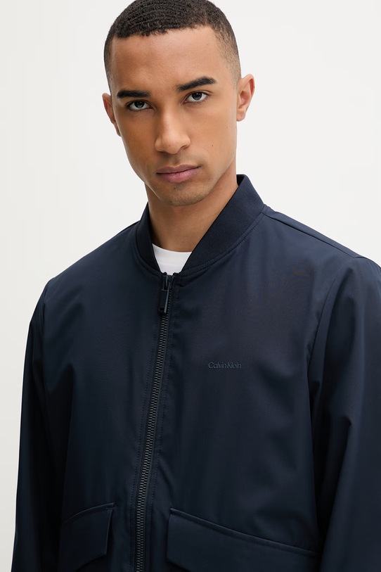 Calvin Klein bomber ανδρικό σκούρο μπλε LV04LF506G