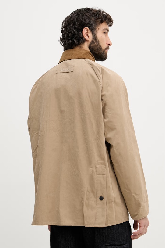 Abbigliamento Barbour giacca di mezza stagione da uomo con cotone Bedale MCA1091 beige