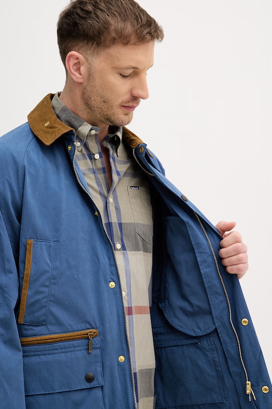 Barbour kurtka przejściowa męska z bawełną Bedale MCA1091