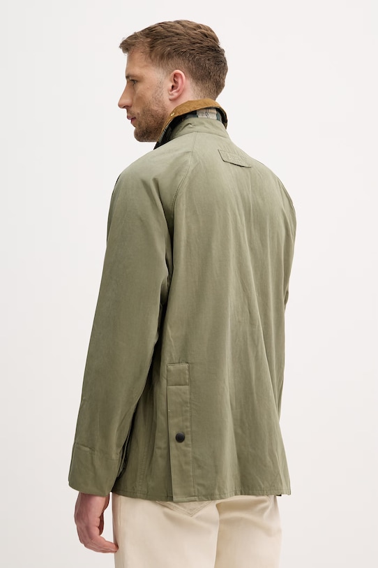 Odzież Barbour kurtka przejściowa męska z bawełną Bedale MCA1091 zielony