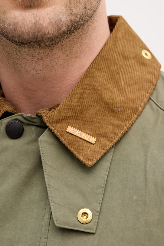 Barbour kurtka przejściowa męska z bawełną Bedale MCA1091 zielony