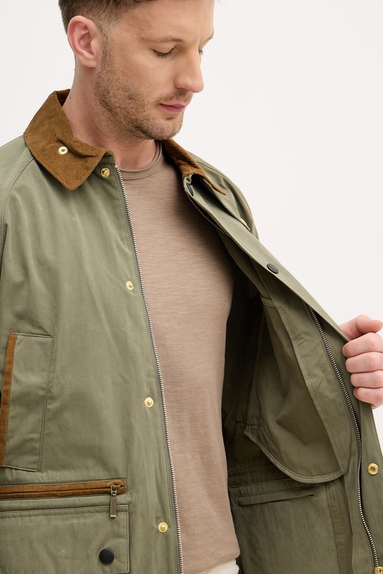 Barbour kurtka przejściowa męska z bawełną Bedale MCA1091