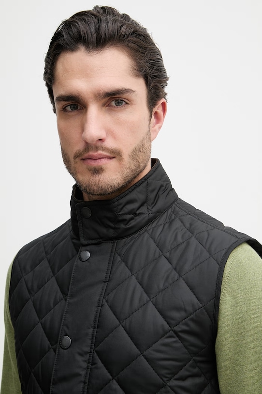 Barbour bezrękawnik czarny MGI0245