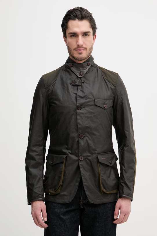 Barbour kurtka nieocieplane granatowy MWX0007