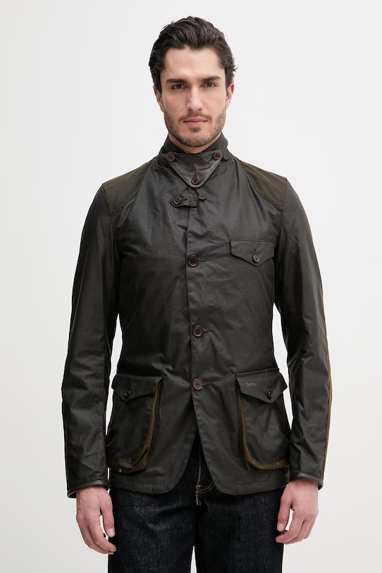 Barbour kurtka nieocieplane granatowy MWX0007