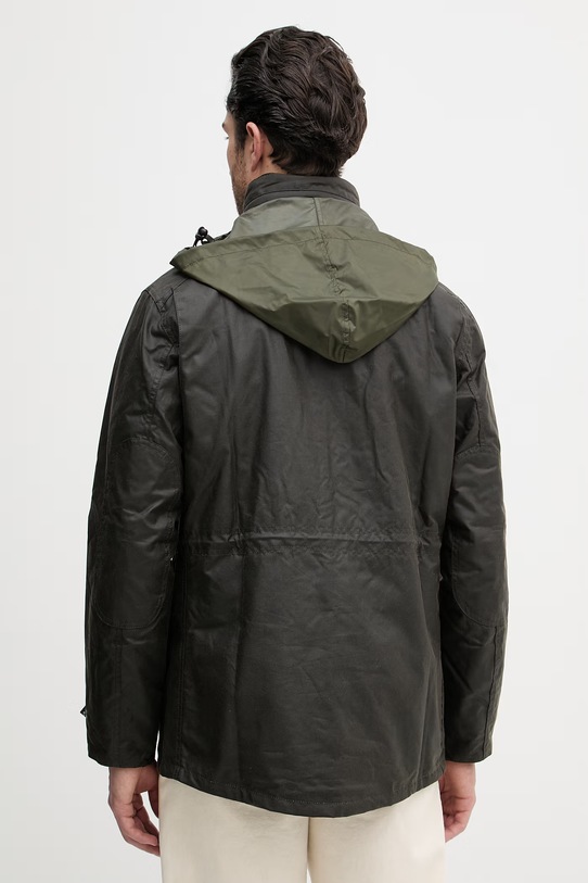 Odzież Barbour kurtka bawełniana Sapper MWX0020 zielony