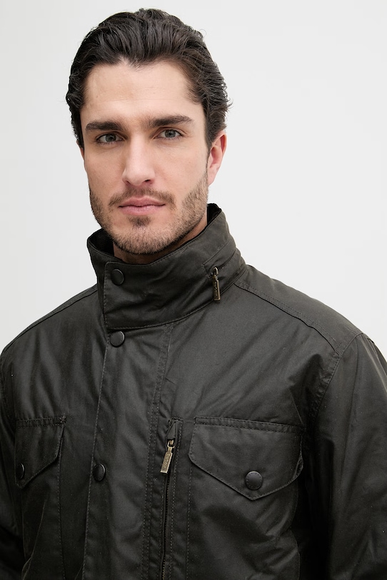 Barbour kurtka bawełniana Sapper zielony MWX0020