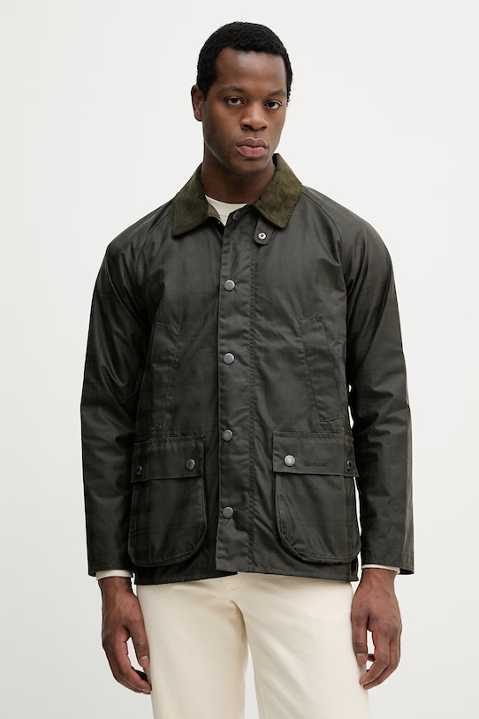 Barbour kurtka bawełniana nieocieplane zielony MWX2546