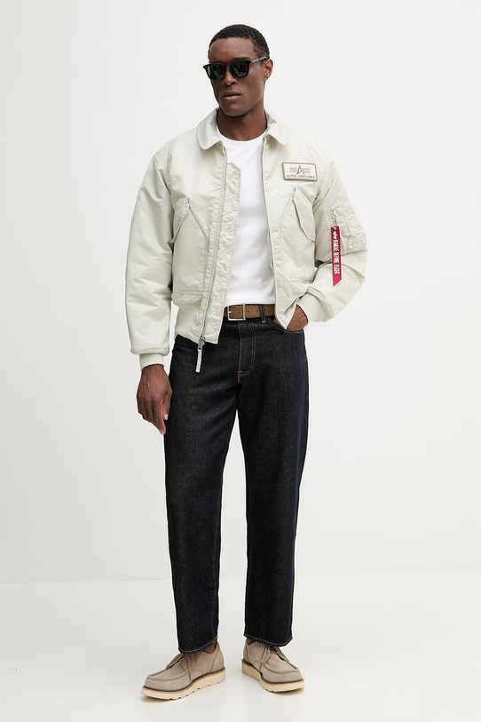 Bunda Alpha Industries CWU-45 Heritage 100102 béžová SS26