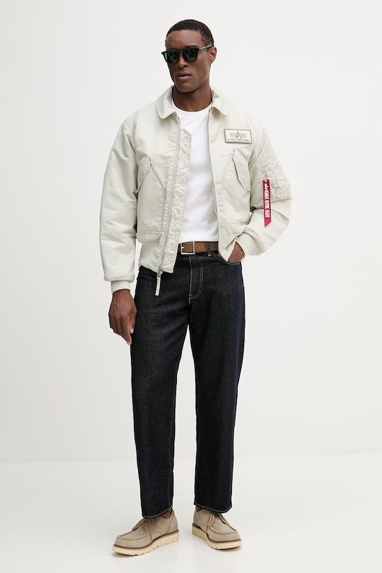 Bunda Alpha Industries CWU-45 Heritage 100102 béžová SS26