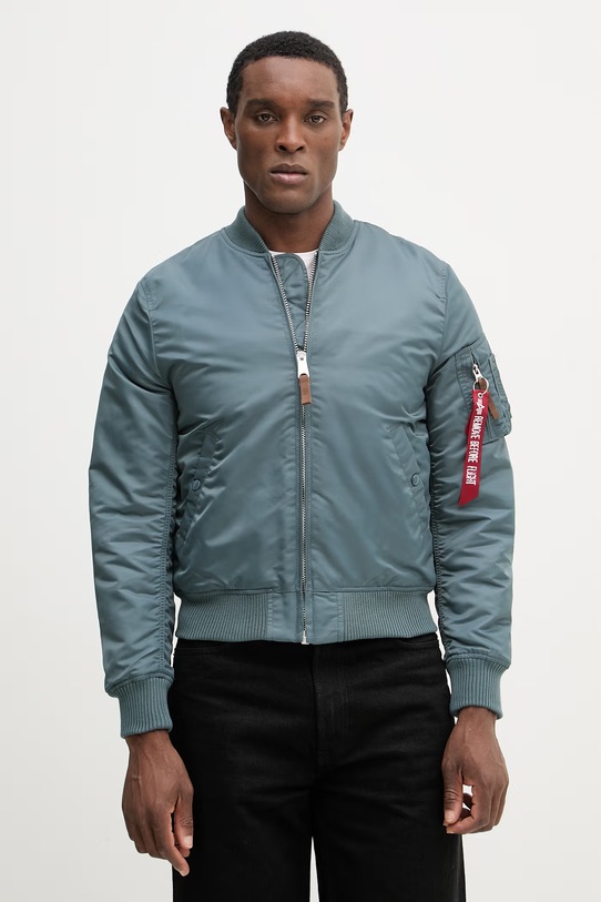 Bomber jakna Alpha Industries MA-1 VF Vintage Fit 59 za prijelazno razdoblje plava 191118.439