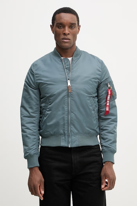 Bomber jakna Alpha Industries MA-1 VF Vintage Fit 59 za prijelazno razdoblje plava 191118.439