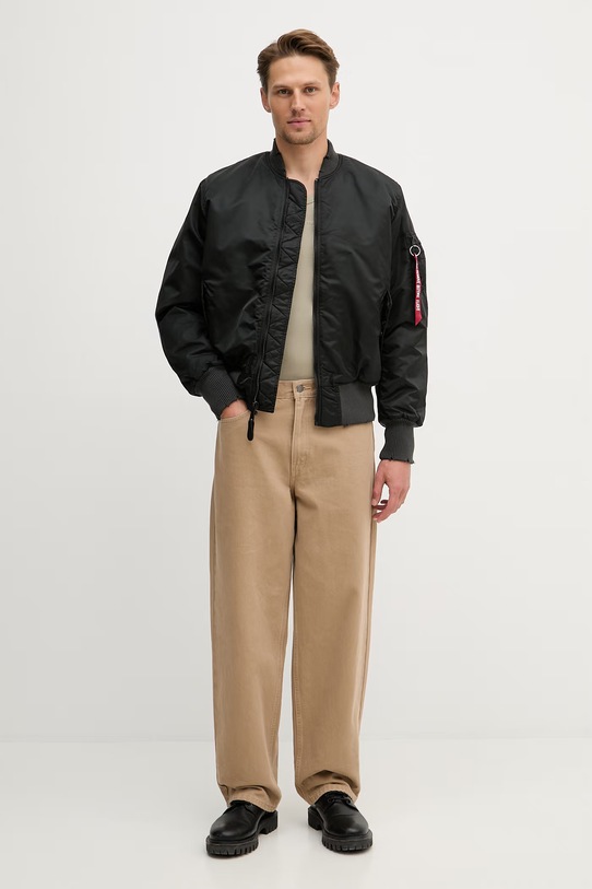 Куртка-бомбер Alpha Industries MA-1 Distressed 258128 чёрный SS26