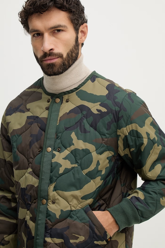 Alpha Industries geacă Studio Liner verde 258132