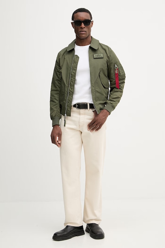 Bunda Alpha Industries CWU-36/P TT Light 266101 zelená SS26