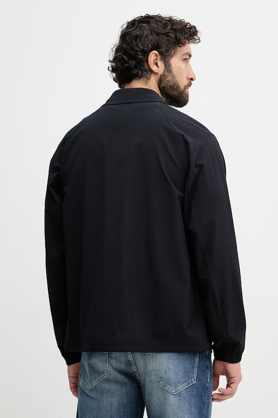 Дрехи Emporio Armani преходно яке мъжко с вискоза EM004691.AF21368 тъмносин