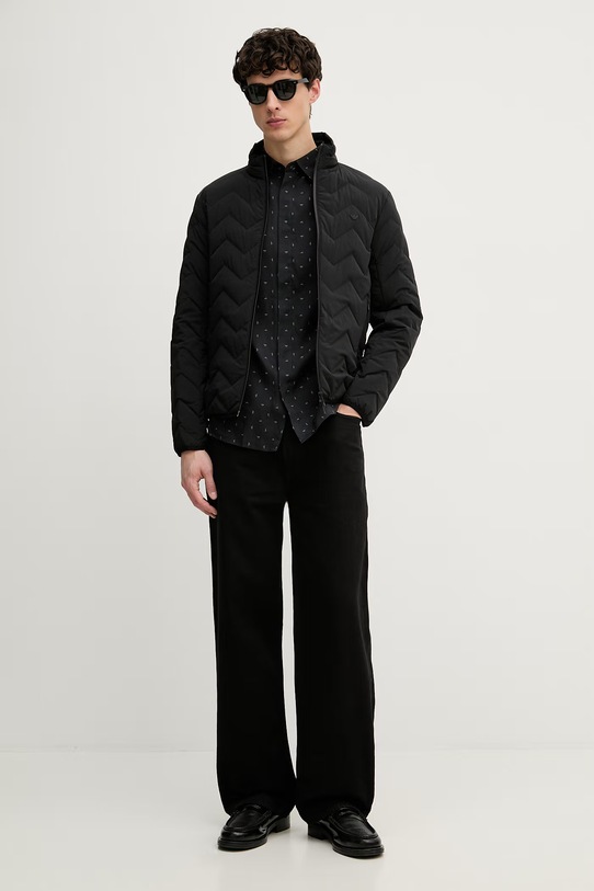 Emporio Armani kurtka puchowa męska EM004947.AF18499 czarny SS26