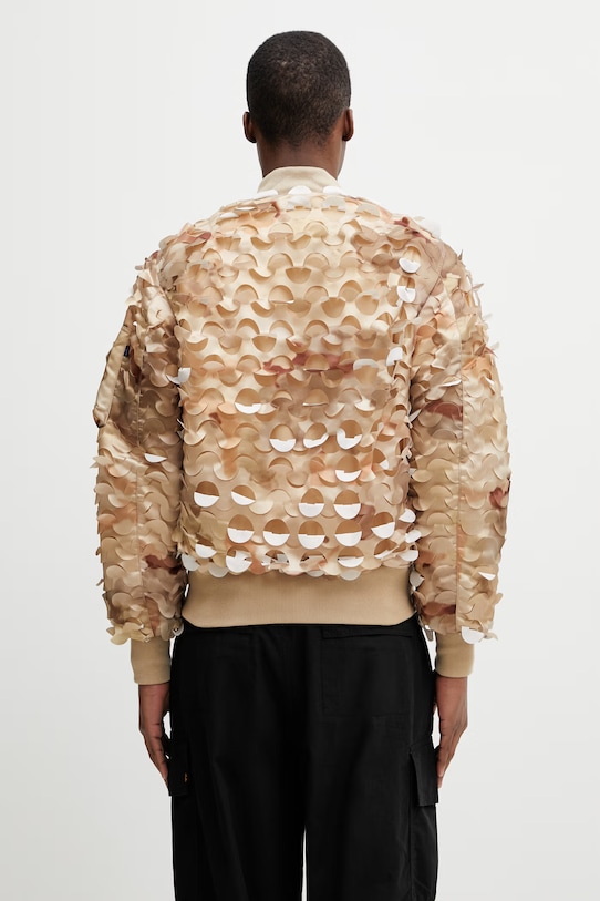 Odzież Alpha Industries MA-1 ULCANS bomberka męska 756123 beżowy