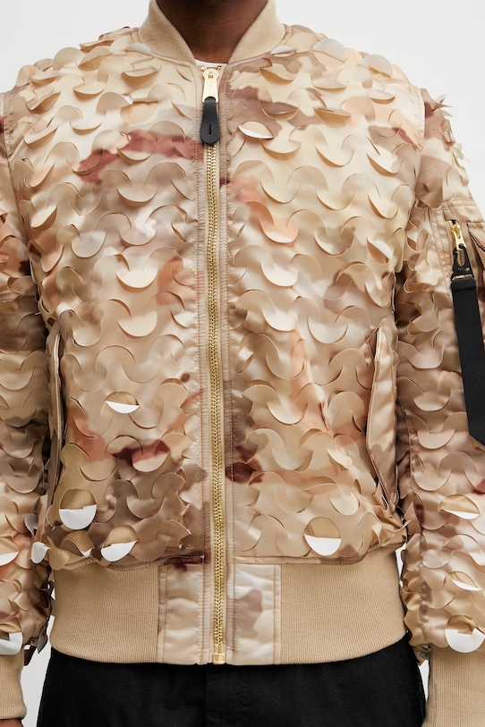 Alpha Industries MA-1 ULCANS bomberka męska beżowy 756123