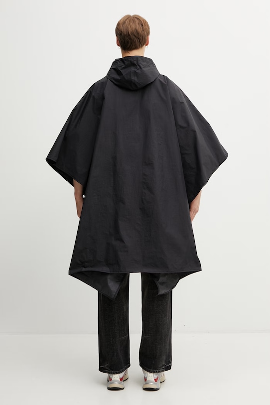 Odzież Alpha Industries Packable Rain Cape kurtka przeciwdeszczowa męska 266117 czarny