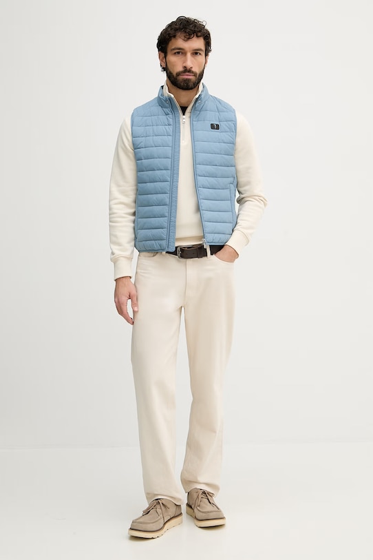 Trussardi bezrękawnik damski F006M000037N niebieski SS26