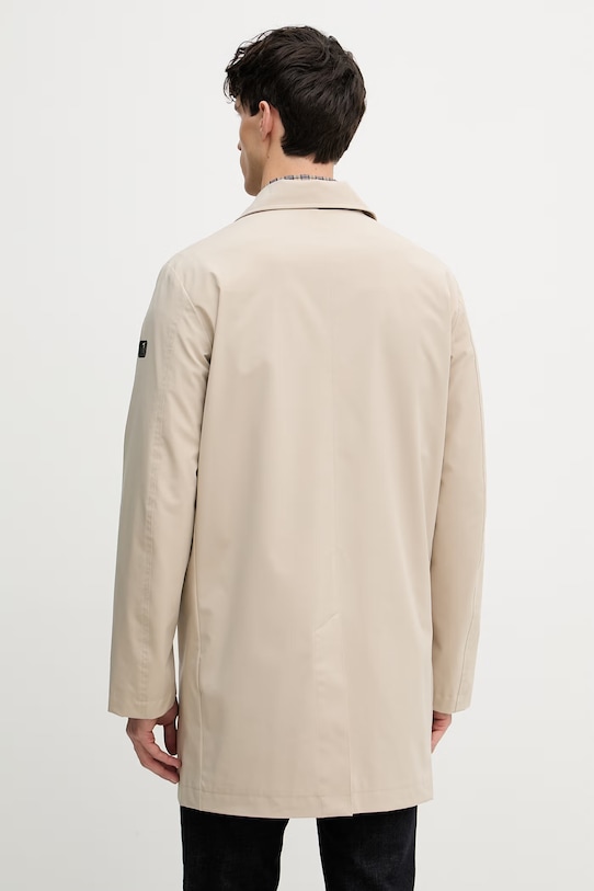 Odzież Trussardi płaszcz męski R011M000029N beżowy