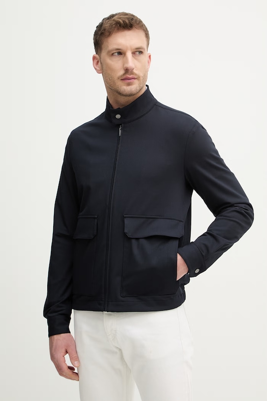 Trussardi kurtka granatowy R017M000035N