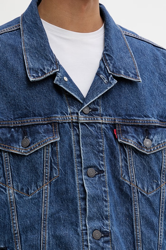 Levi's bunda pánska rifľová THE TRUCKER JACKET 72334.0772 modrá