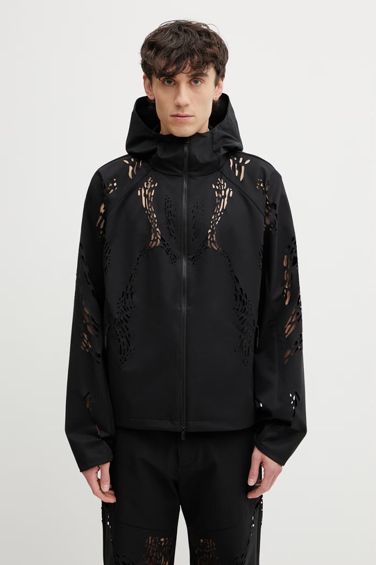 HELIOT EMIL bunda pánska čierna SS26.M.02.178.BLK01