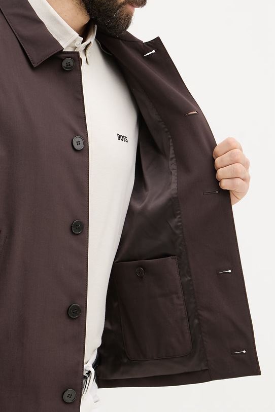 Sisley jakna za muškarce s dodatkom vune 29B3SN04P