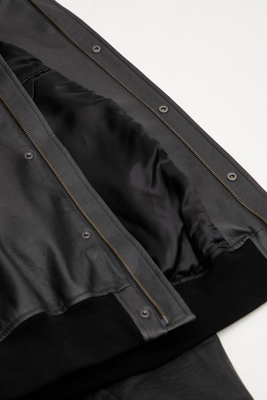 MM6 Maison Margiela Bomber Jacket Men's SH0AM0080.M35740.900 black