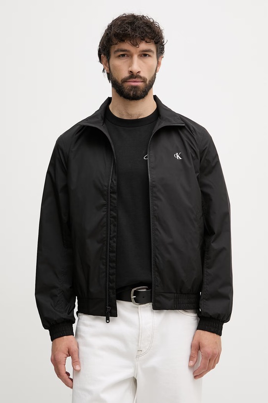 Calvin Klein Jeans prehodna jakna moška črna LV04RF520G