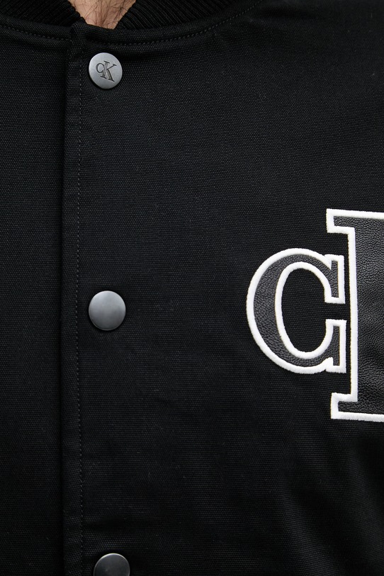 Calvin Klein Jeans bejzbalová bunda pánska LV04RF407G čierna