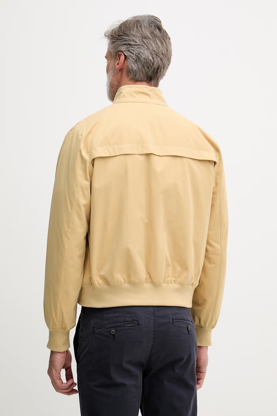Odzież United Colors of Benetton krótka kurtka męska z bawełny 28AUUN075 beżowy