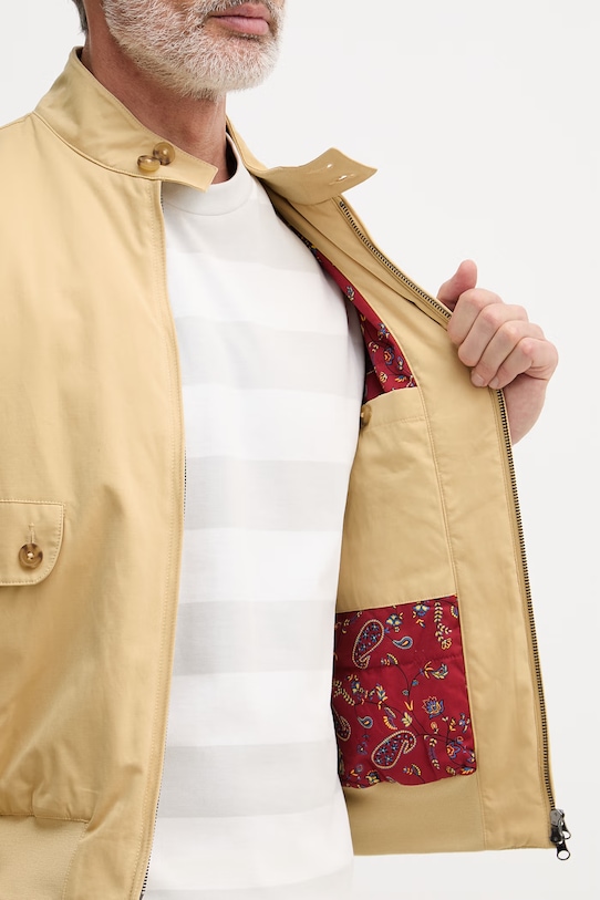 United Colors of Benetton pánska krátka bavlnená bunda 28AUUN075