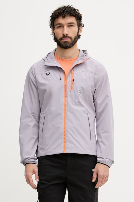 United Colors of Benetton μπουφάν ανδρικό μωβ 26VGUN070