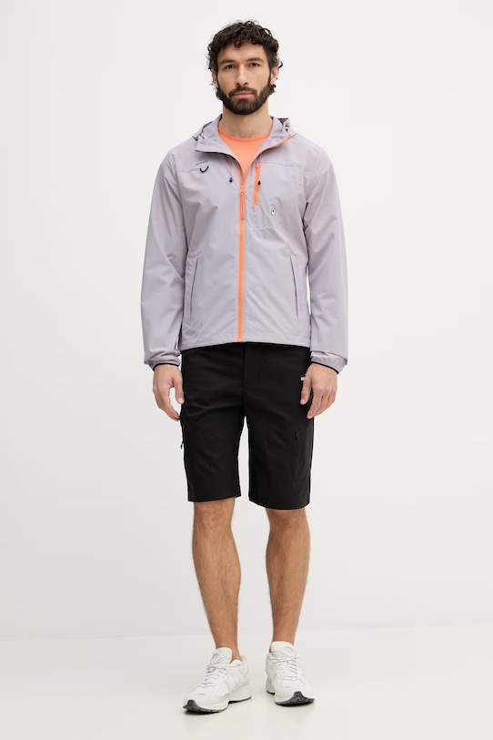 United Colors of Benetton μπουφάν ανδρικό 26VGUN070 μωβ SS26