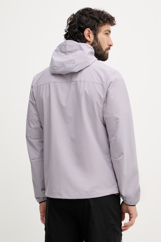 Ρούχα United Colors of Benetton μπουφάν ανδρικό 26VGUN070 μωβ