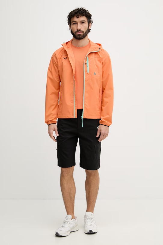 United Colors of Benetton μπουφάν ανδρικό 26VGUN070 πορτοκαλί SS26