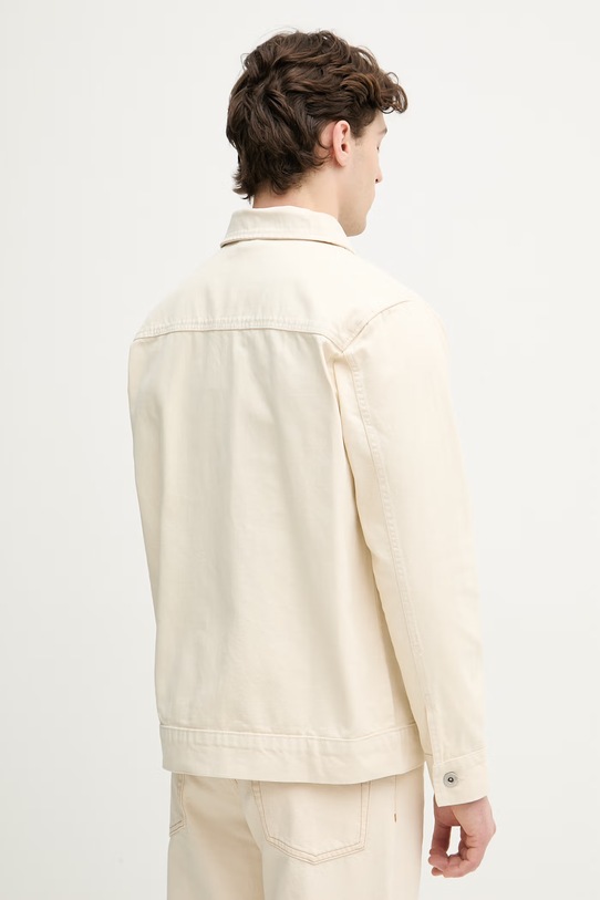 Odzież Lindbergh kurtka męska jeansowa 30.304030CD beżowy