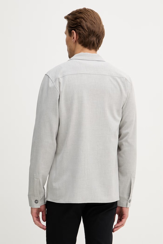 Odzież Lindbergh koszula 30.305044 szary