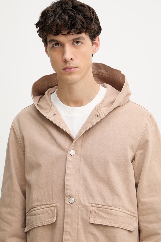 Marc O'Polo kurtka męska bawełniana beżowy 5000009600
