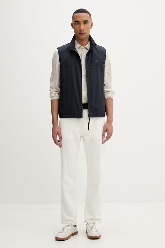 Marc O'Polo bezrękawnik męski 5000012767 granatowy SS26